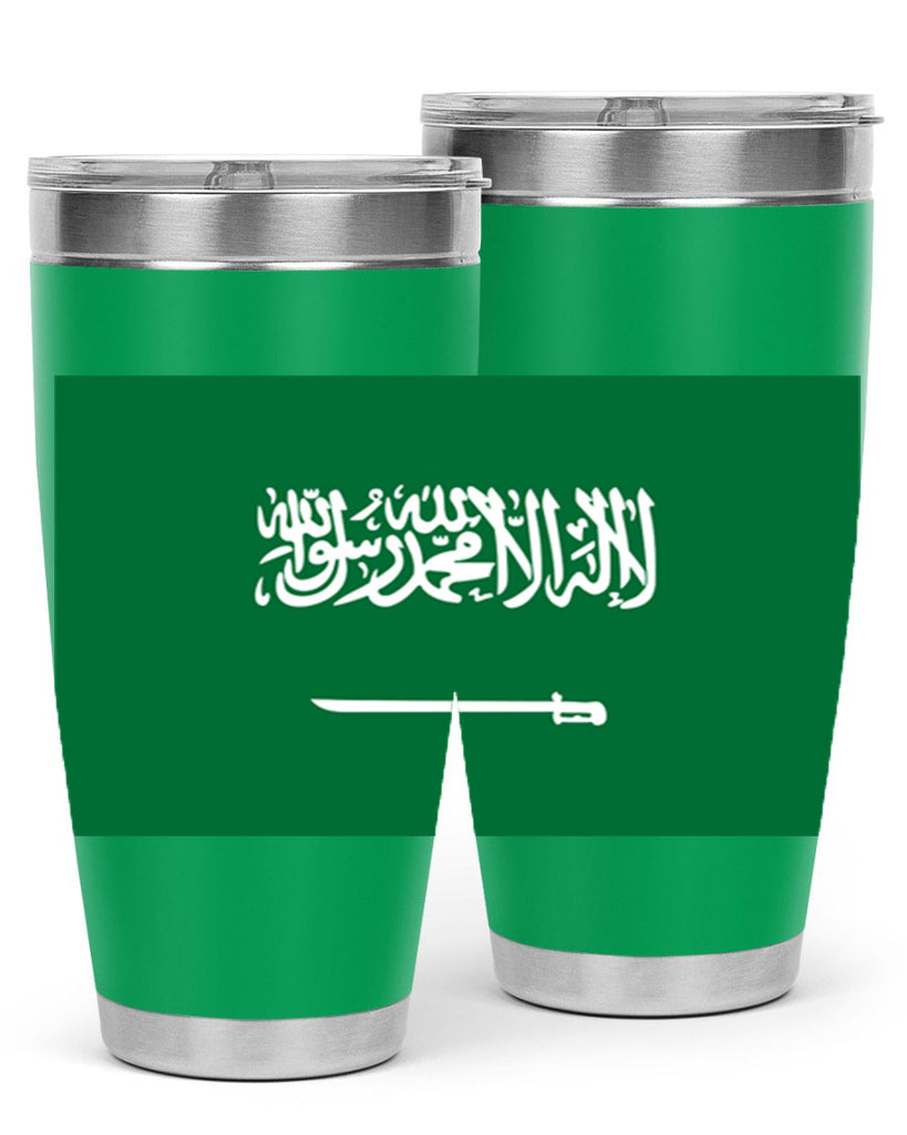 Saudi Arabia 46#- world flags- Tumbler