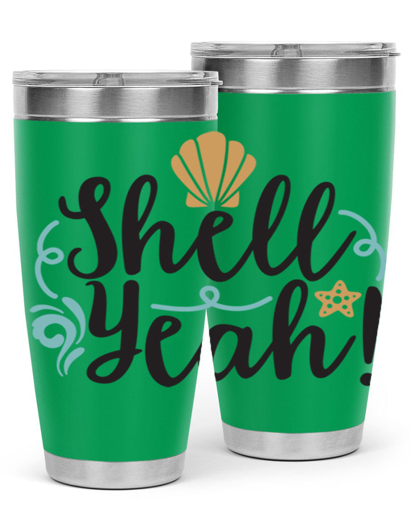 Shell Yeah 592#- mermaid- Tumbler