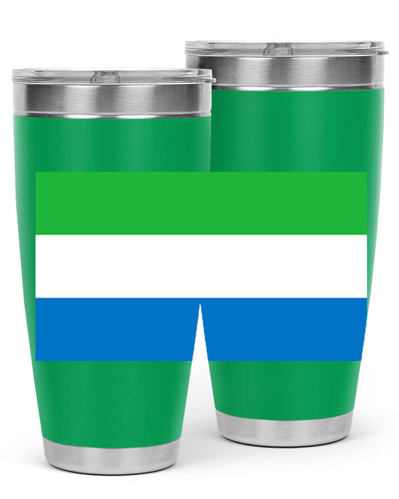 Sierra Leone 42#- world flags- Tumbler