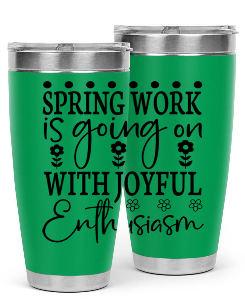 Spring work is going on 521#- spring- Tumbler