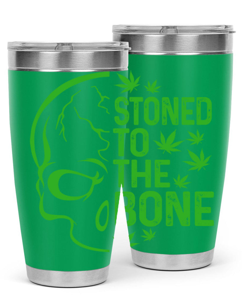 Stone To The Bone 252#- marijuana- Tumbler