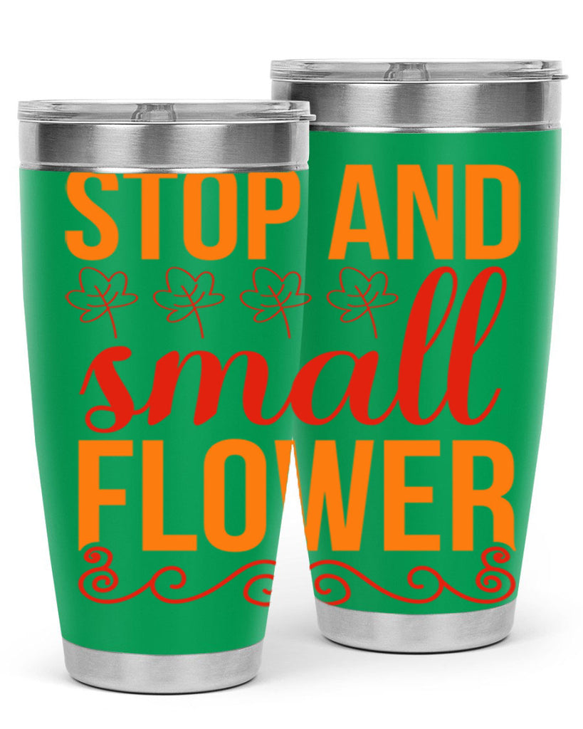 Stop and small flower 522#- spring- Tumbler