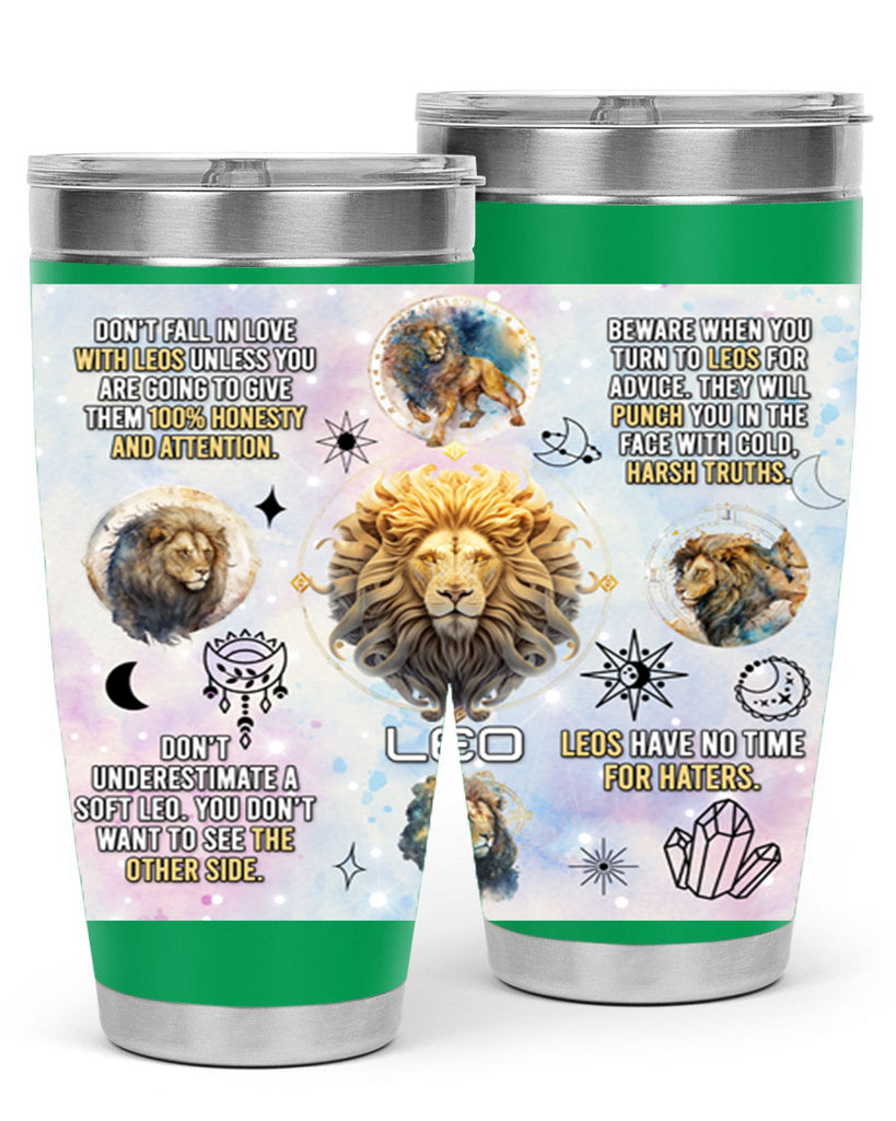StraightLeo 473#- zodiac- Tumbler