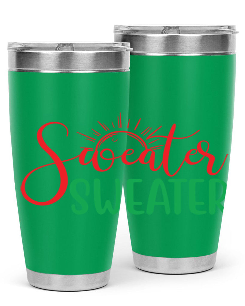 Sweater Weather 583#- fall- Tumbler