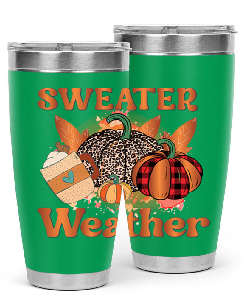 Sweater Weather 589#- fall- Tumbler