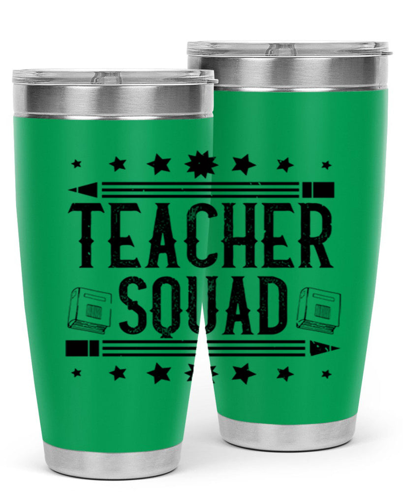 Teacher squad Style 14#- teacher- tumbler