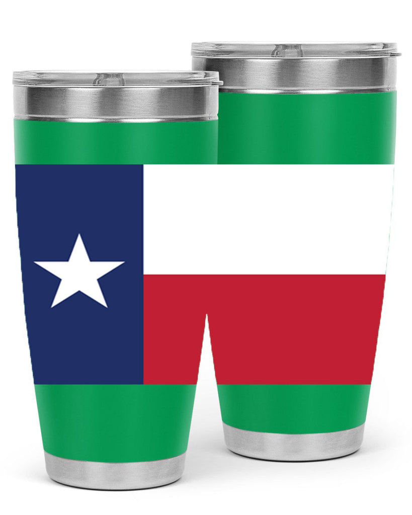 Texas 9#- Us Flags- Tumbler