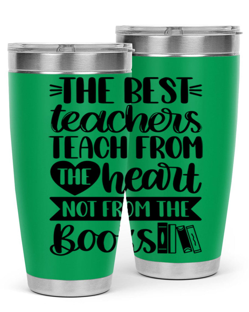 The Best Teachers Teach Style 36#- teacher- tumbler