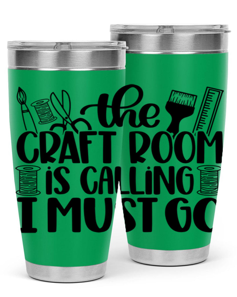 The Craft Room Is Calling 6#- crafting- Tumbler