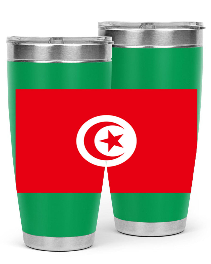 Tunisia 18#- world flags- Tumbler