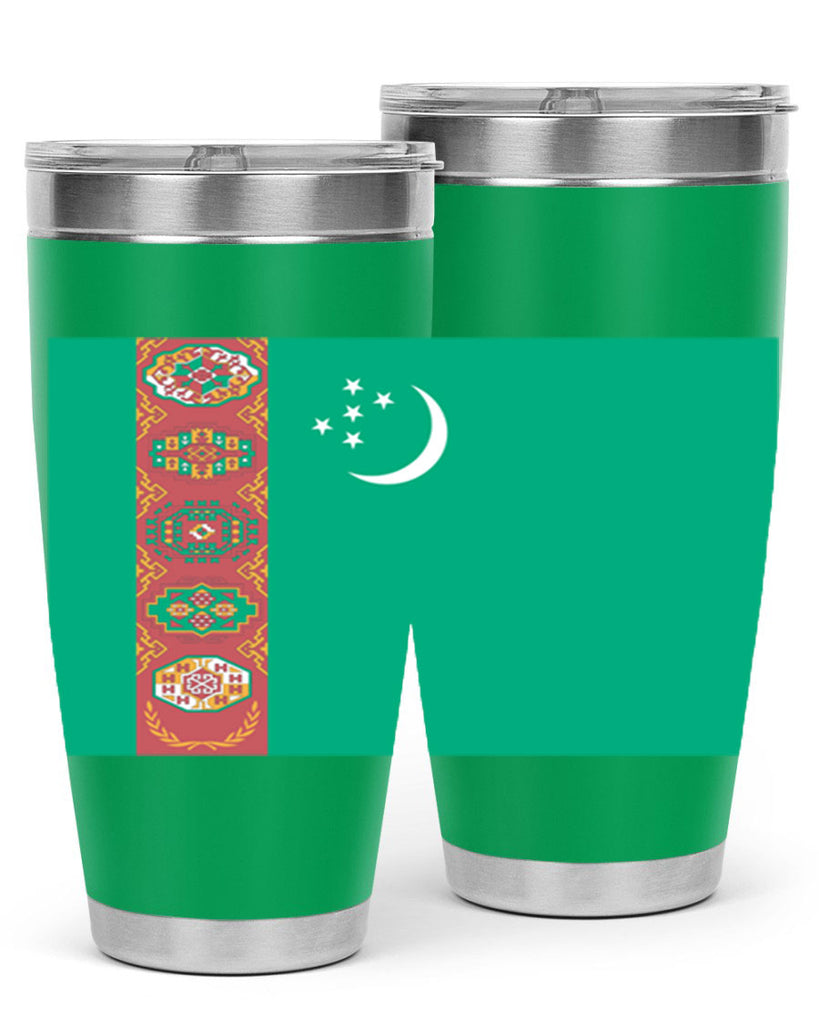 Turkmenistan 16#- world flags- Tumbler