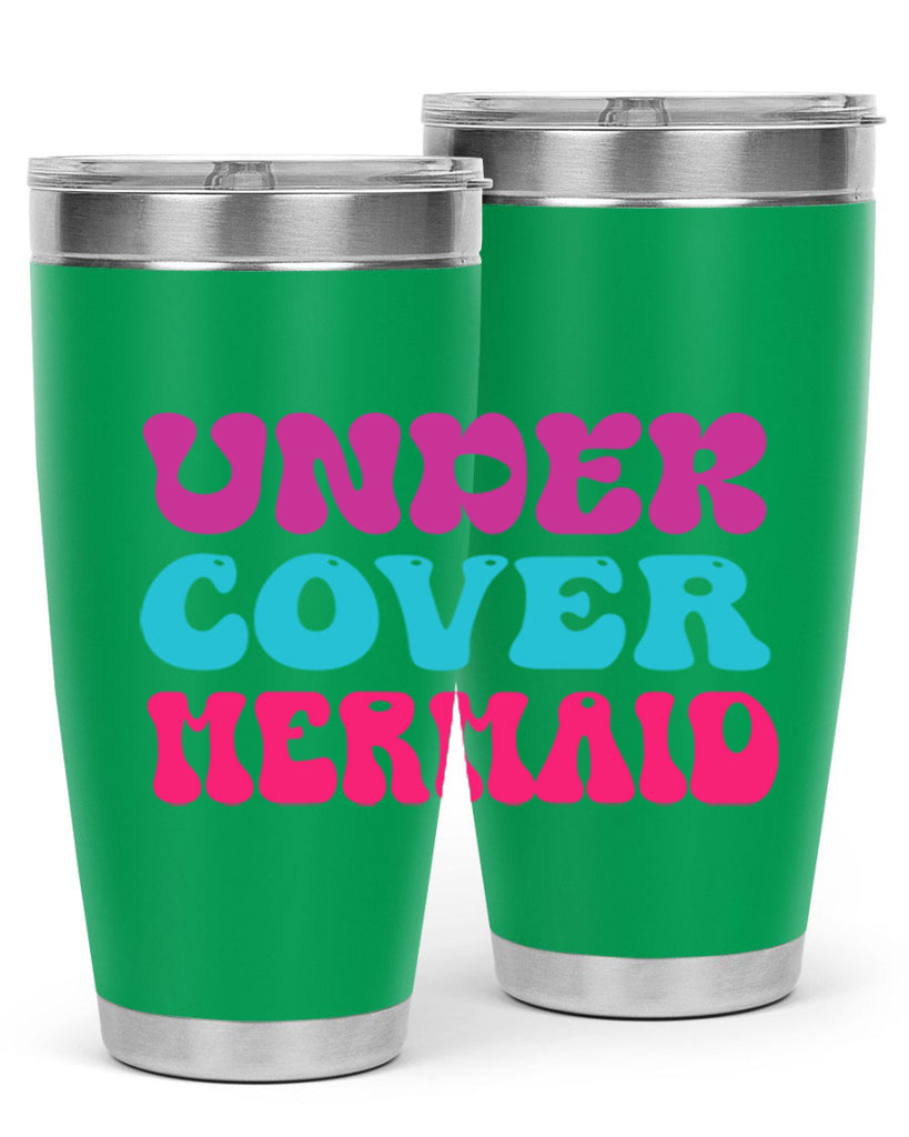 Under Cover Mermaid 635#- mermaid- Tumbler