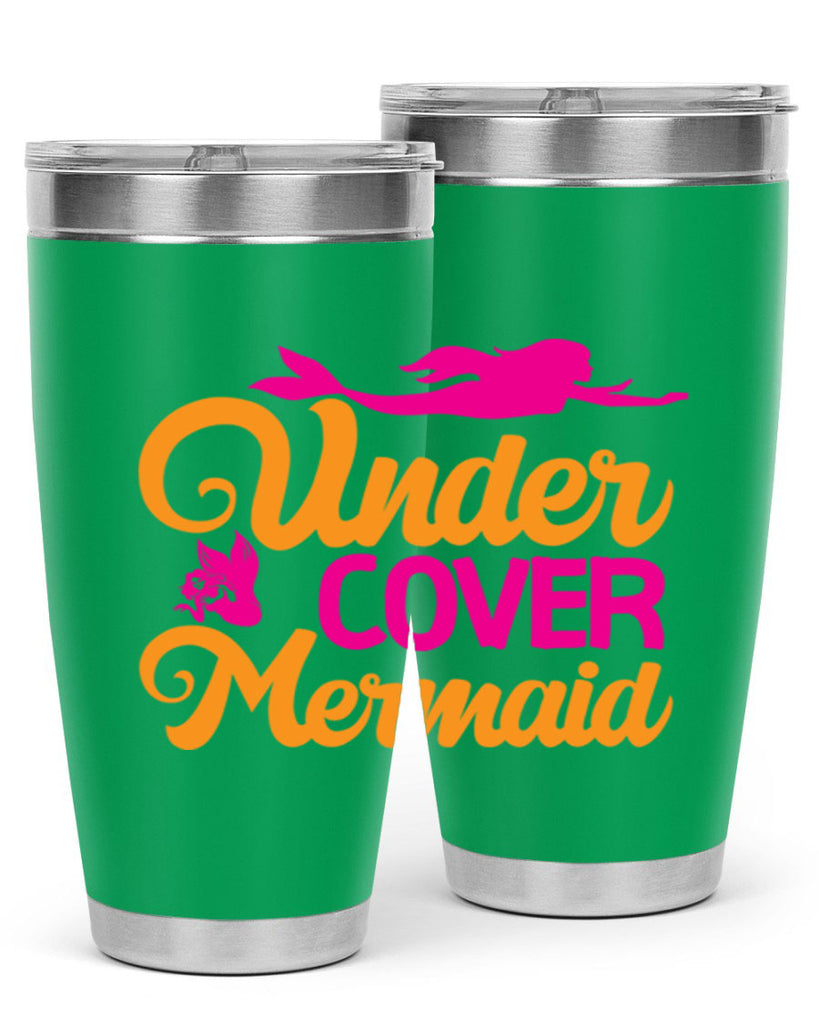 Under Cover Mermaid 638#- mermaid- Tumbler