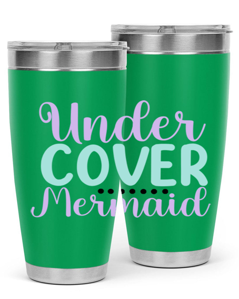 Under Cover Mermaid 639#- mermaid- Tumbler