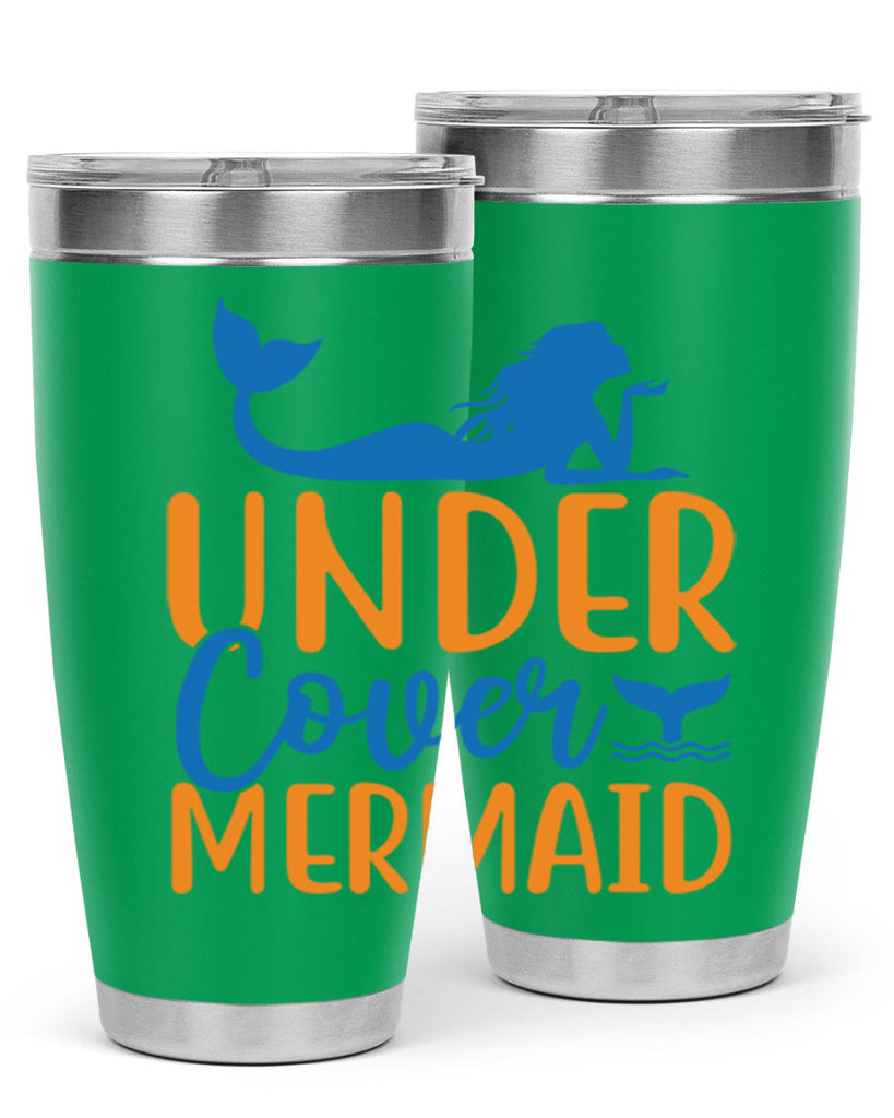 Under Cover Mermaid 644#- mermaid- Tumbler