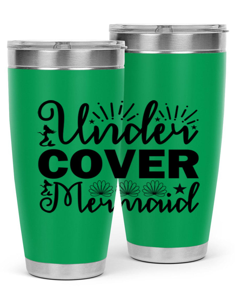 Under Cover Mermaid design 652#- mermaid- Tumbler