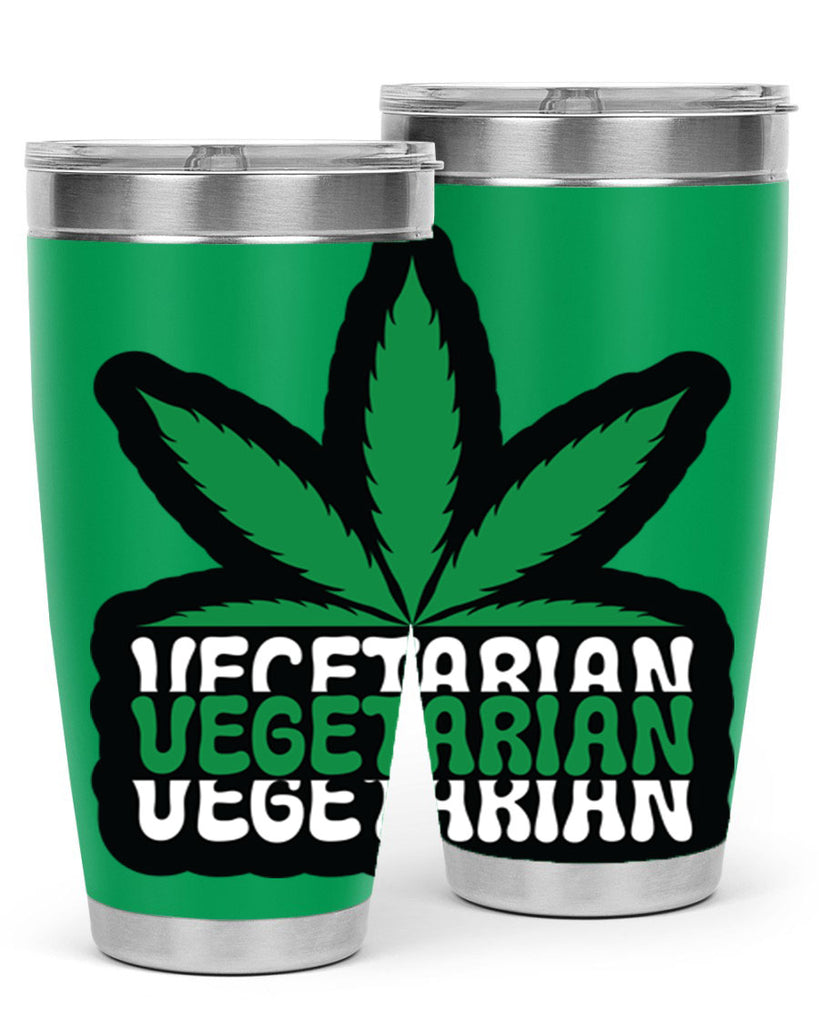 Vegetarian 271#- marijuana- Tumbler