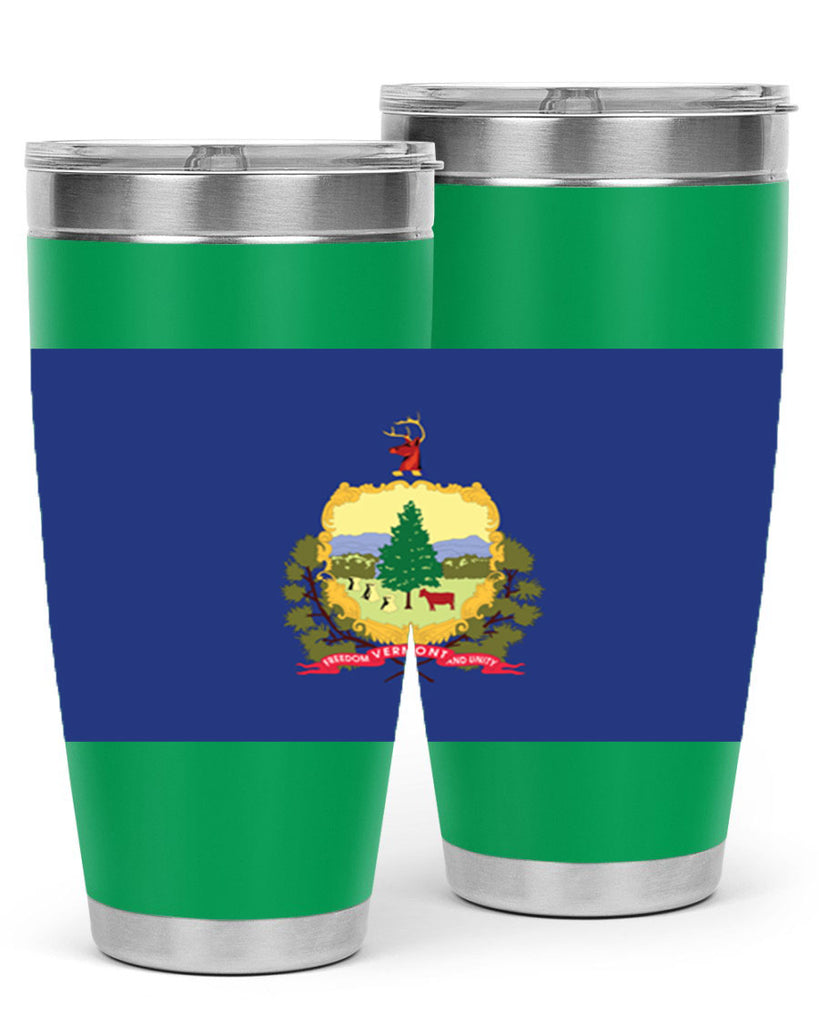 Vermont 7#- Us Flags- Tumbler