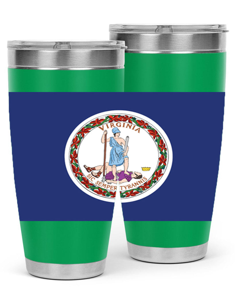 Virginia 6#- Us Flags- Tumbler