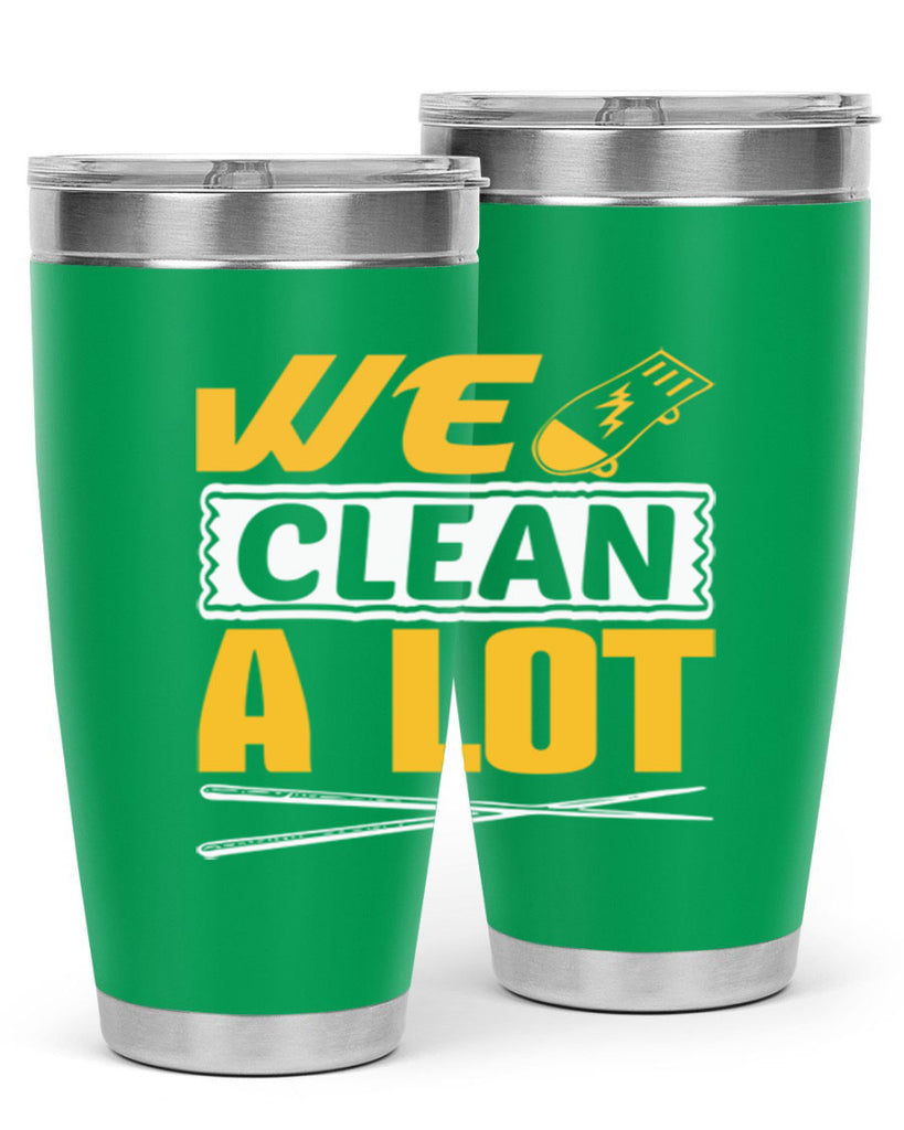 We clean a lot Style 10#- cleaner- tumbler