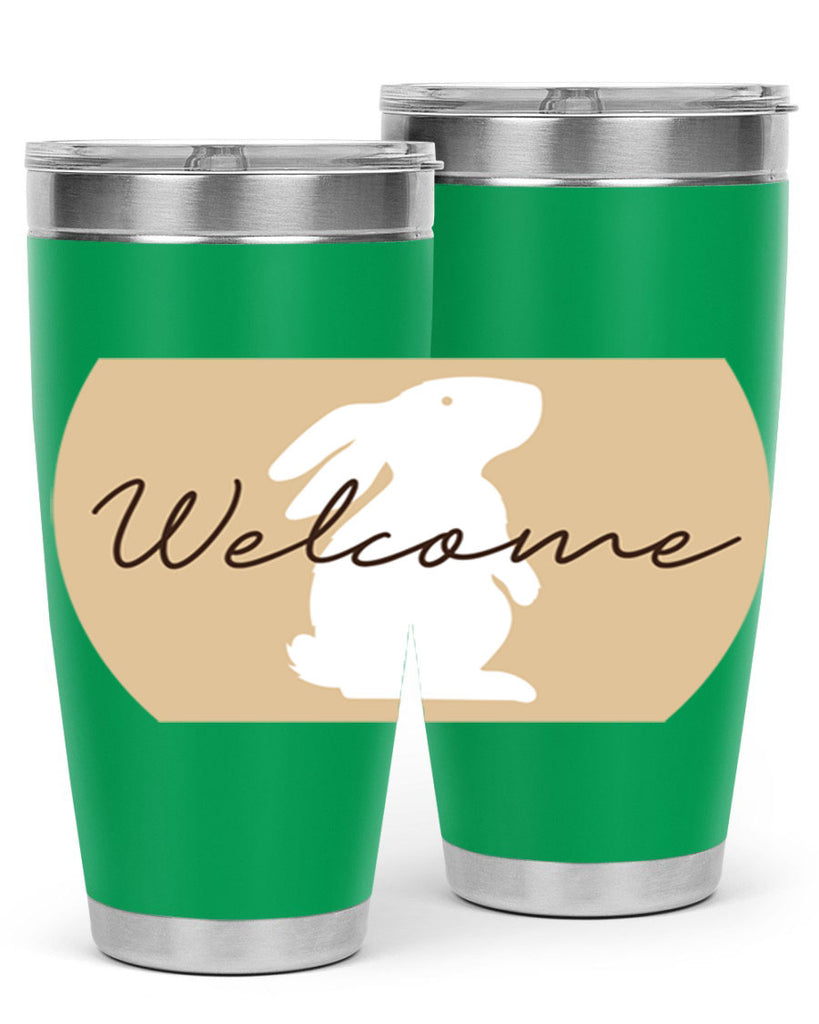 Welcome Bunny569#- spring- Tumbler