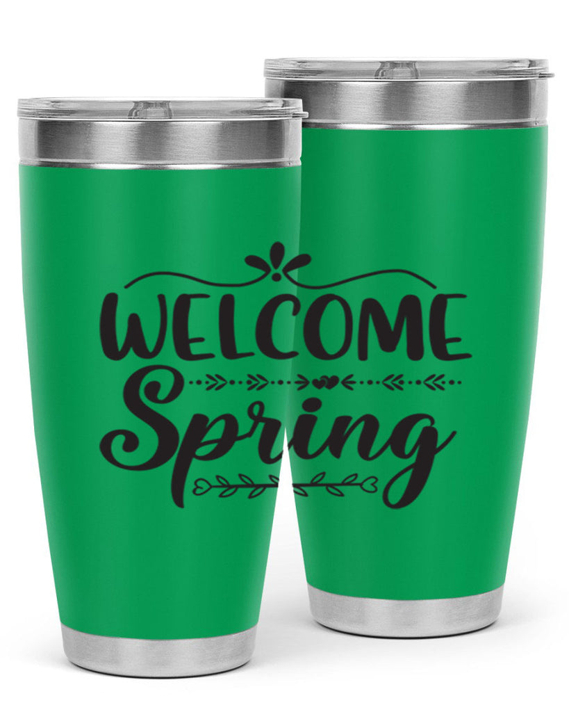 Welcome spring 576#- spring- Tumbler