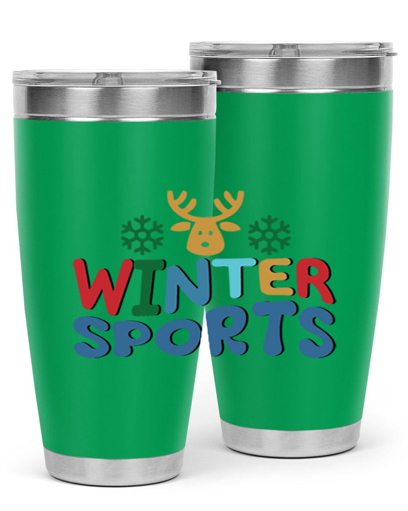 Winter Sports 565#- winter- Tumbler