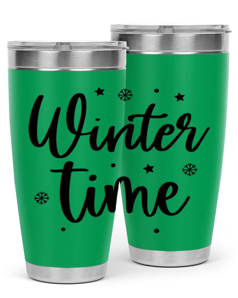 Winter Time 525#- winter- Tumbler