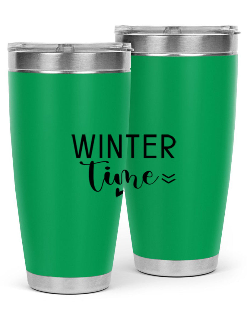 Winter Time 526#- winter- Tumbler