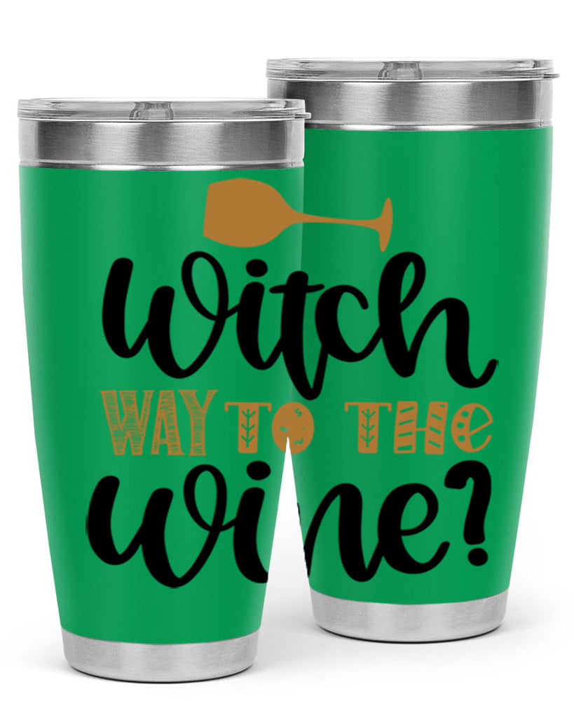 Witch Way to the Wine 651#- fall- Tumbler