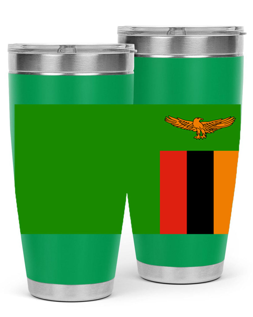 Zambia 2#- world flags- Tumbler