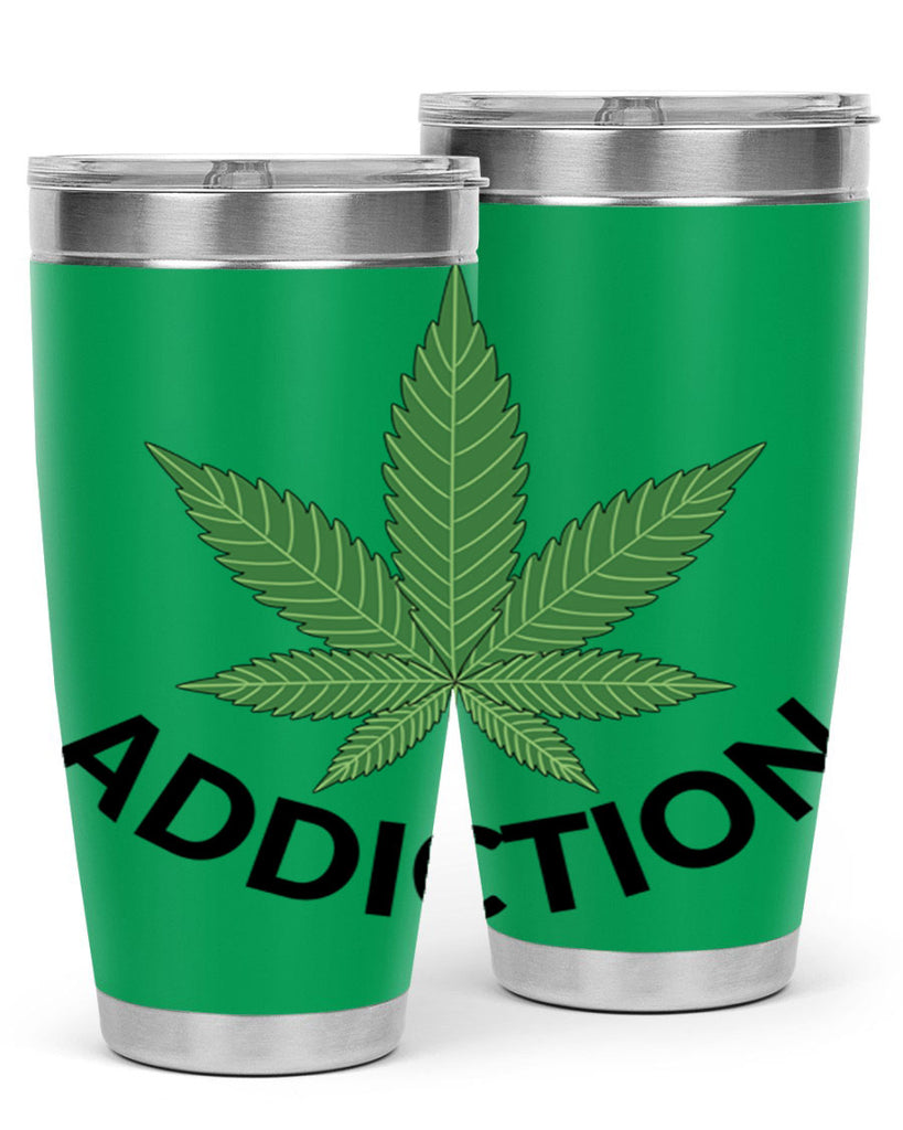 addiction cannabis 8#- marijuana- Tumbler