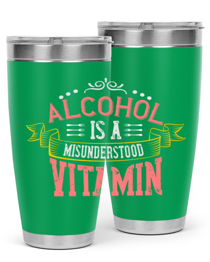 alcohol is a misunderstood vitamin 50#- cooking- Tumbler