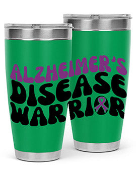 alzheimer s disease warrior 4#- alzheimers- Tumbler