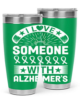 alzheimers awareness 119#- alzheimers- Tumbler