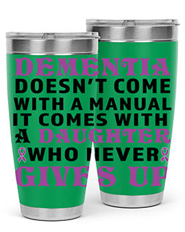 alzheimers awareness style 107#- alzheimers- Tumbler