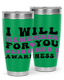 alzheimers awareness style 108#- alzheimers- Tumbler