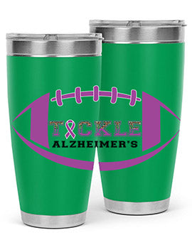 alzheimers awareness style 109#- alzheimers- Tumbler