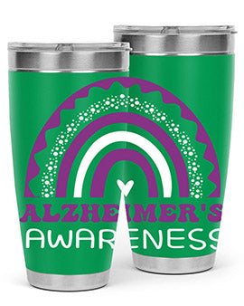 alzheimers awareness style 46#- alzheimers- Tumbler