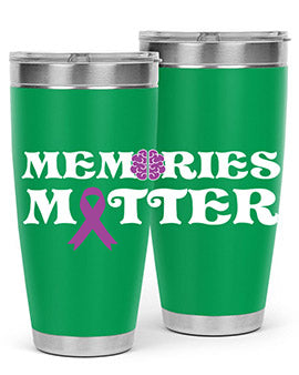 alzheimers awareness style 52#- alzheimers- Tumbler