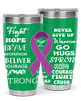 alzheimers awareness style 64#- alzheimers- Tumbler