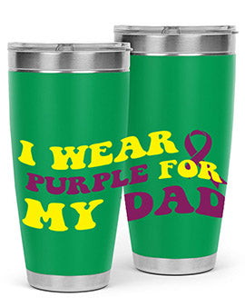 alzheimers awareness style 72#- alzheimers- Tumbler