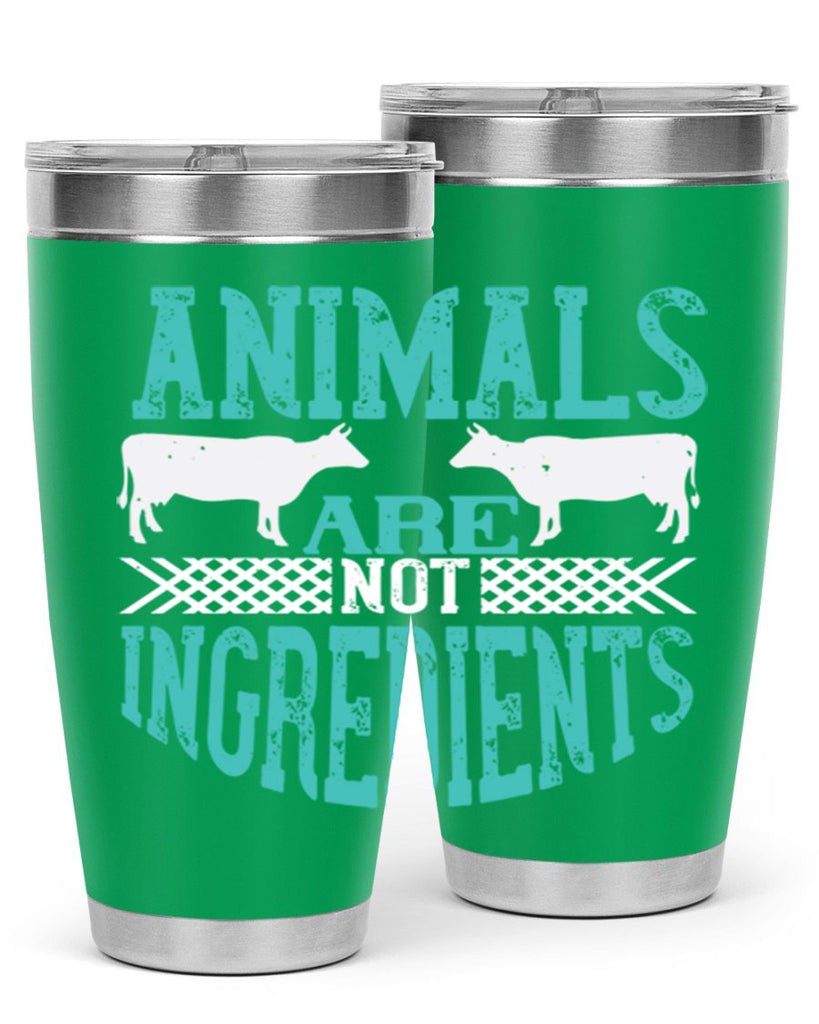 animals are not ingredients 103#- vegan- Tumbler