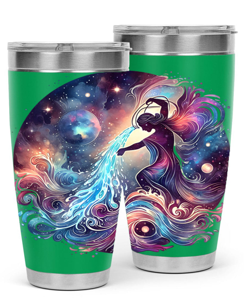 aquarius 79#- zodiac- Tumbler