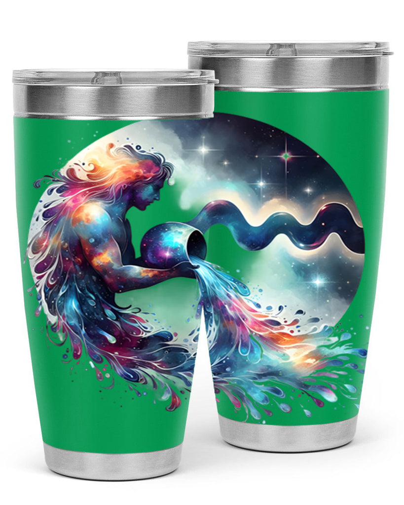 aquarius 88#- zodiac- Tumbler