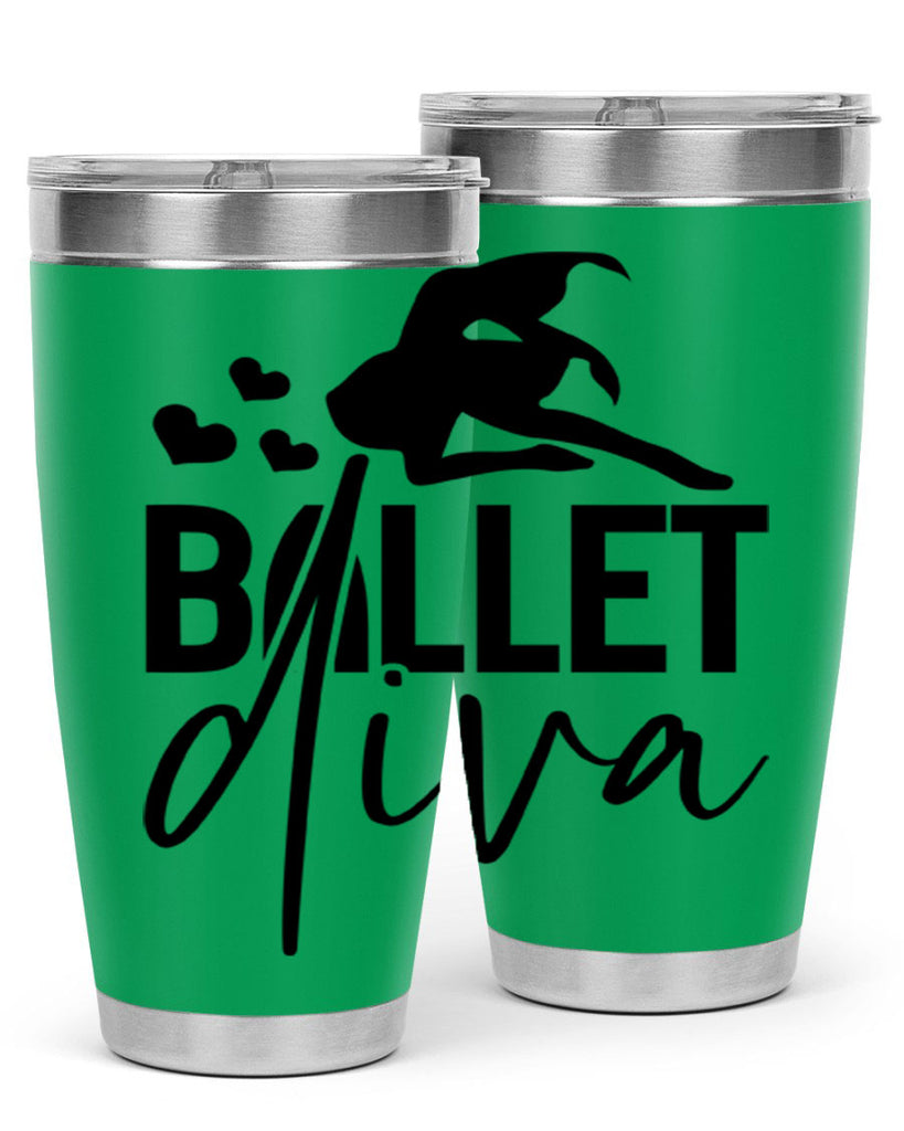 ballet diva 4#- ballet- Tumbler