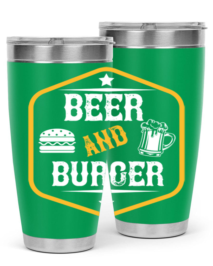 beer and burger 111#- beer- Tumbler