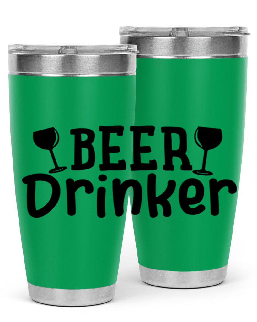 beer drinker 133#- beer- Tumbler