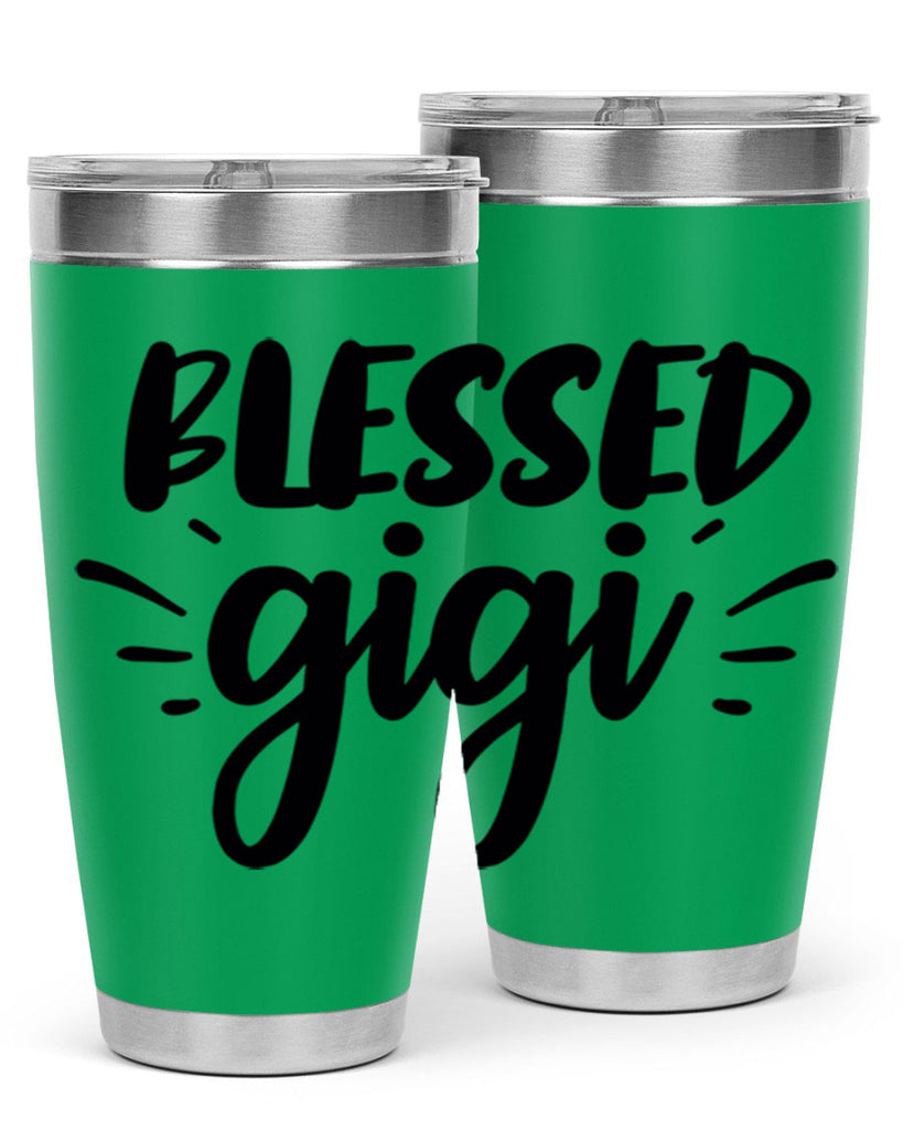 blessed gigi 64#- grandma - nana- Tumbler