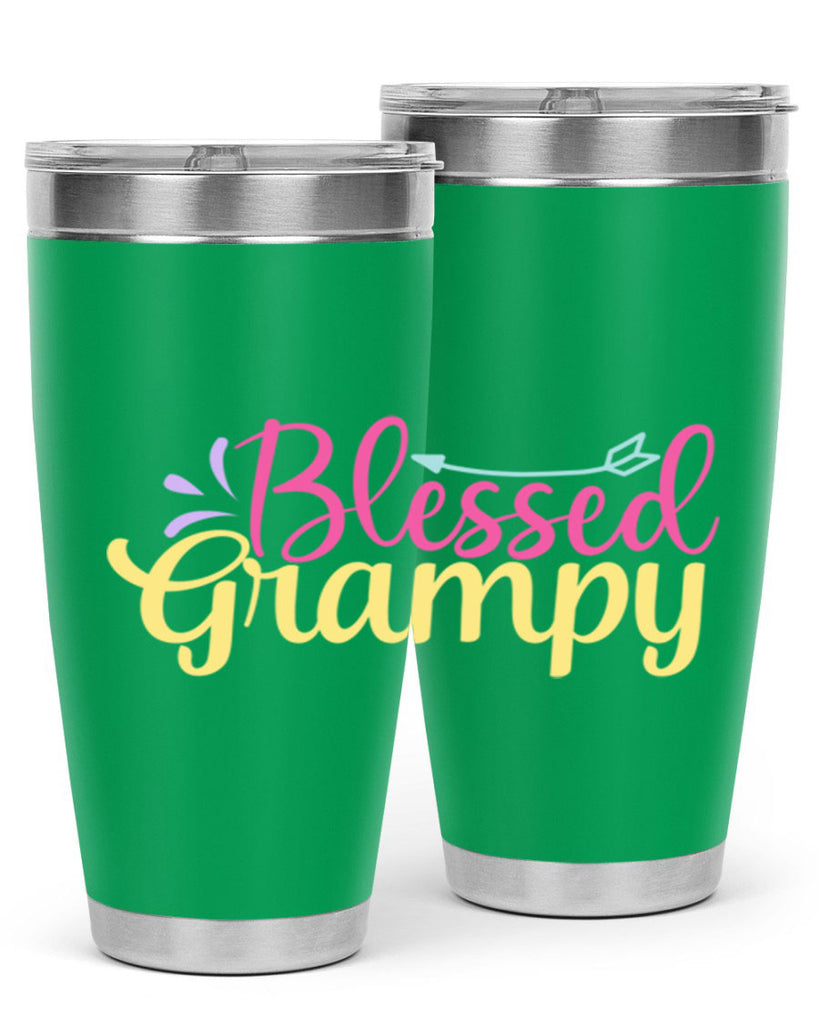 blessed grampy 78#- grandpa - papa- Tumbler